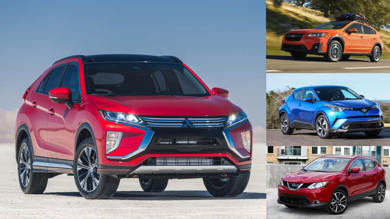 2018 Mitsubishi Eclipse Cross vs. small crossover SUVs: How they compare on paper